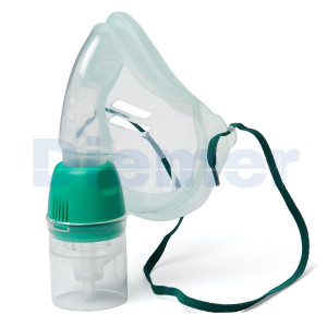 Mascarilla Oxigeno Nebulizador Ecolite Pediatrico